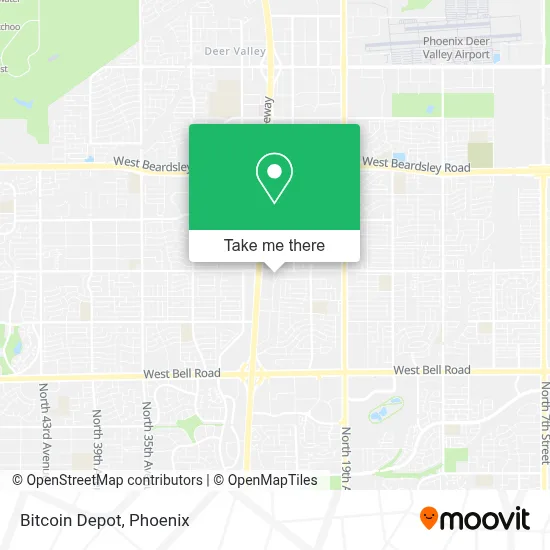 Bitcoin Depot map