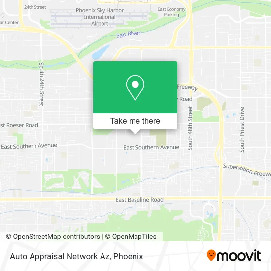 Auto Appraisal Network Az map