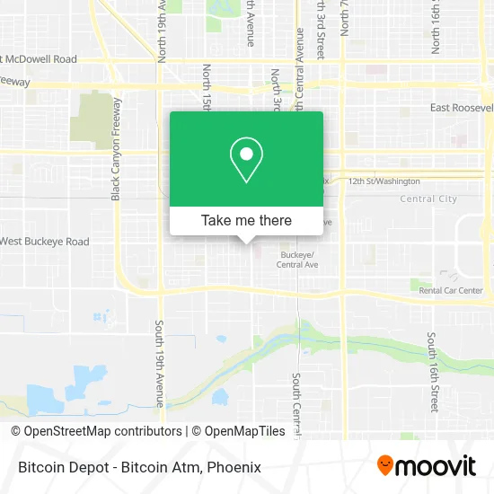Bitcoin Depot - Bitcoin Atm map