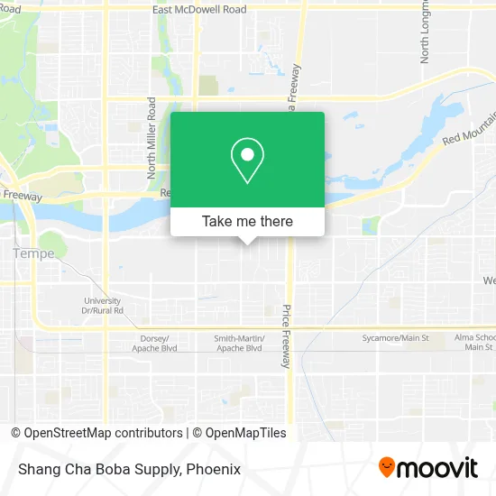 Shang Cha Boba Supply map
