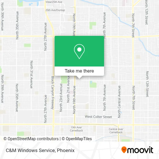 C&M Windows Service map