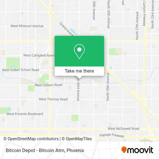 Bitcoin Depot - Bitcoin Atm map