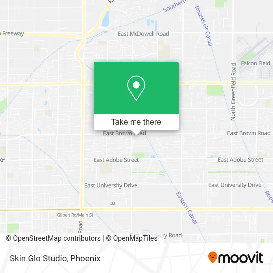 Skin Glo Studio map