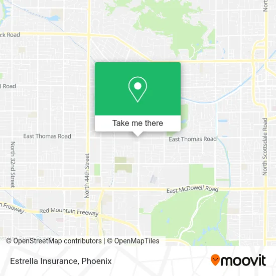 Estrella Insurance map