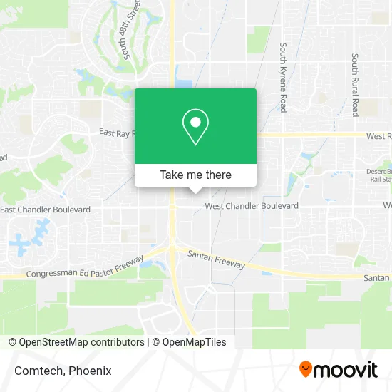Comtech map