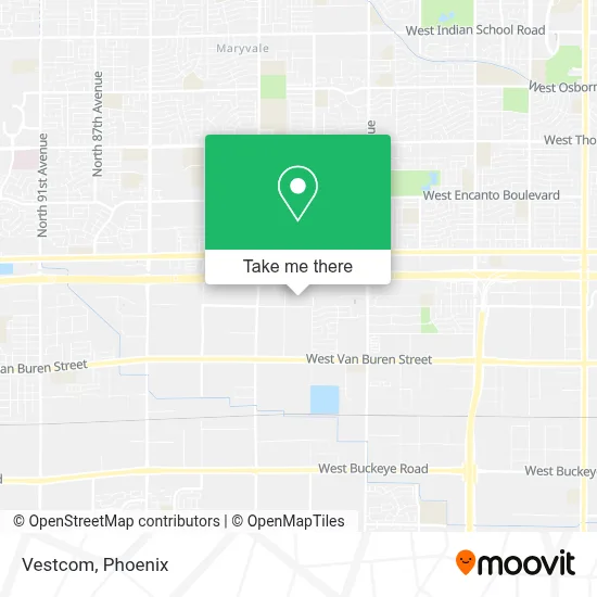 Vestcom map