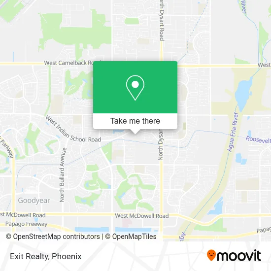 Exit Realty map