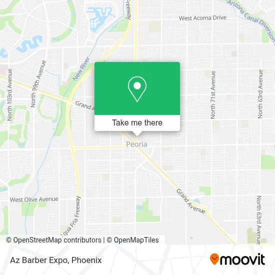 Az Barber Expo map