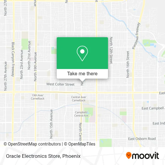 Oracle Electronics Store map