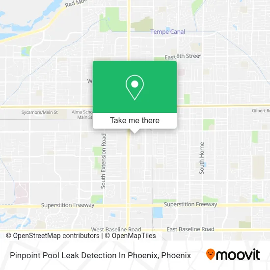 Pinpoint Pool Leak Detection In Phoenix map