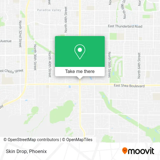 Skin Drop map