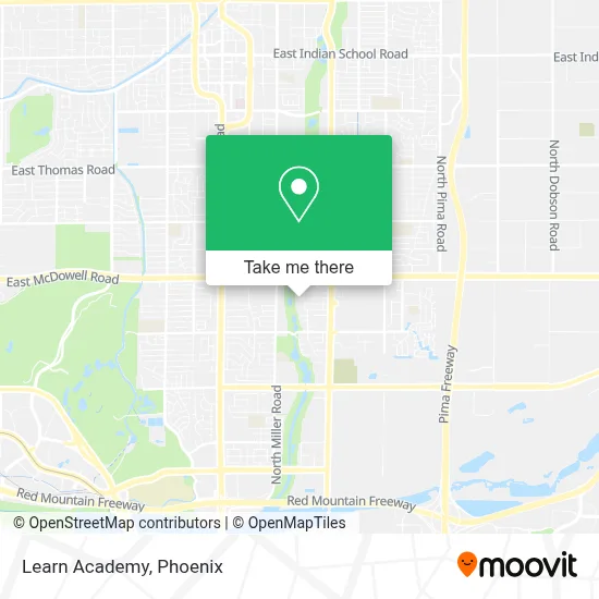Learn Academy map