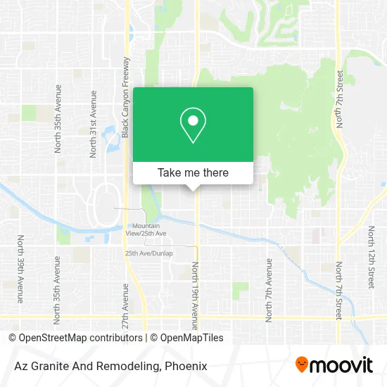 Az Granite And Remodeling map