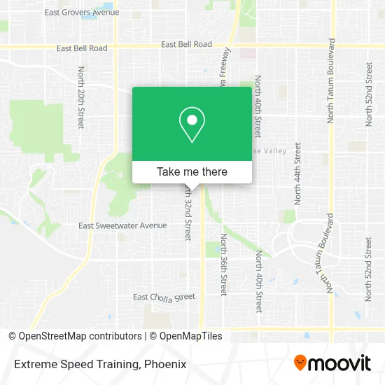 Extreme Speed Training map