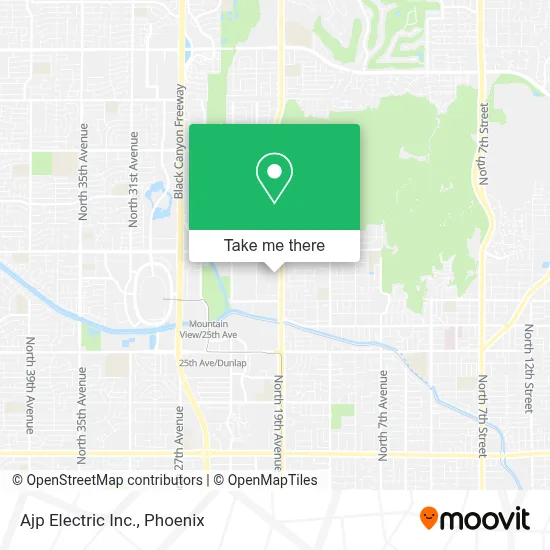 Ajp Electric Inc. map