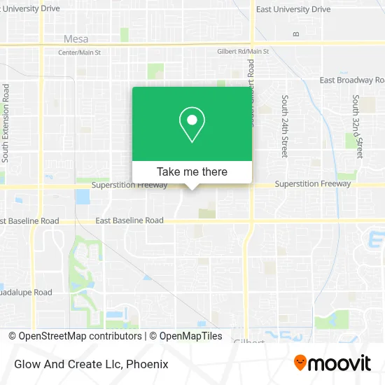 Glow And Create Llc map