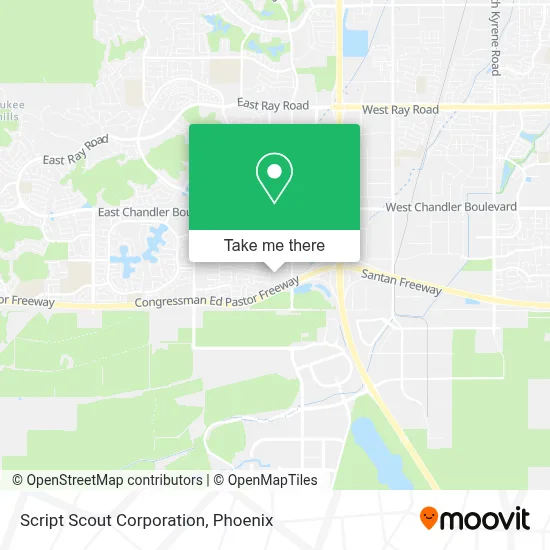 Script Scout Corporation map