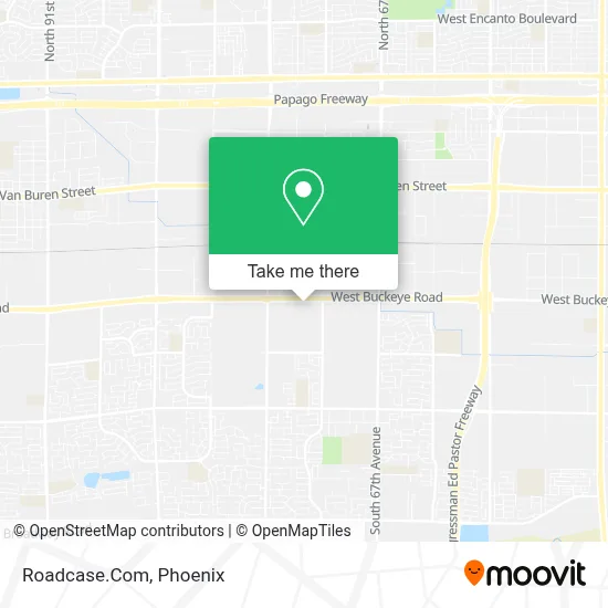 Roadcase.Com map