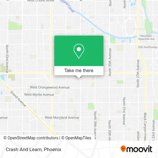 Crash And Learn map