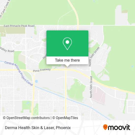 Derma Health Skin & Laser map