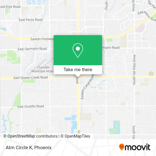 Atm Circle K map