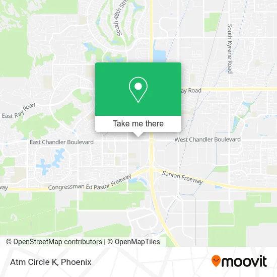 Atm Circle K map