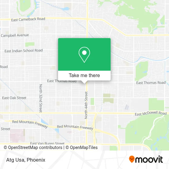 Atg Usa map