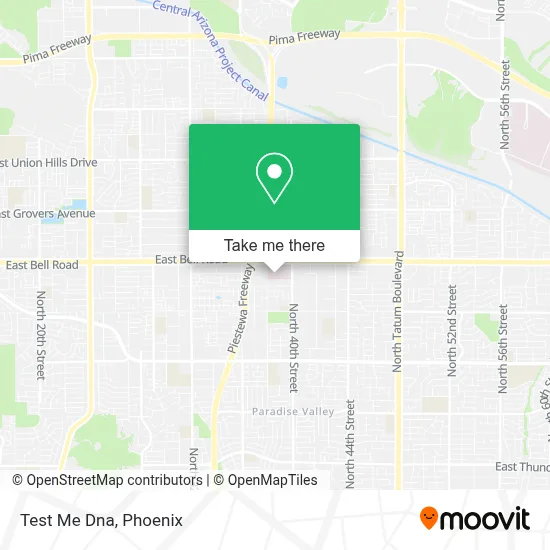 Test Me Dna map