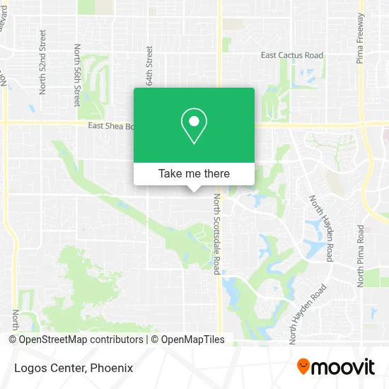 Logos Center map