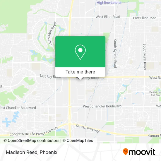 Madison Reed map