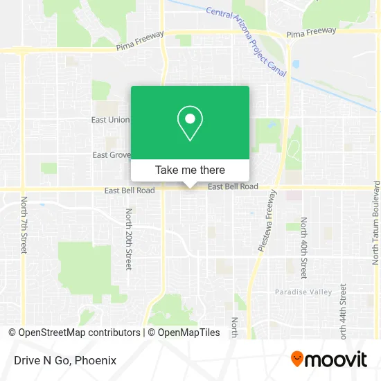 Drive N Go map