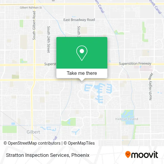 Stratton Inspection Services map