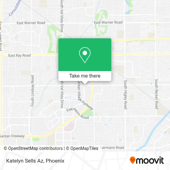 Katelyn Sells Az map