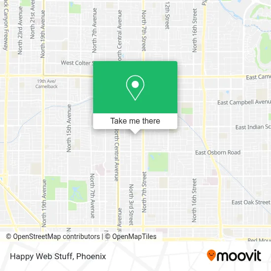 Happy Web Stuff map