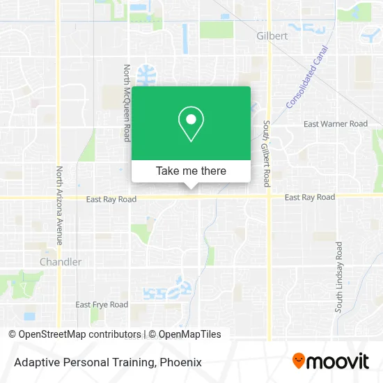 Adaptive Personal Training map