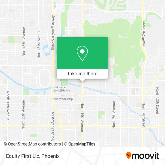 Equity First Llc map