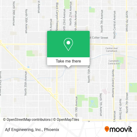 Ajf Engineering, Inc. map