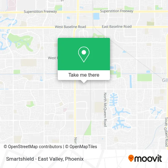 Smartshield - East Valley map