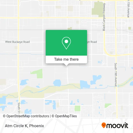 Atm Circle K map