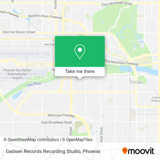 Gadsen Records Recording Studio map