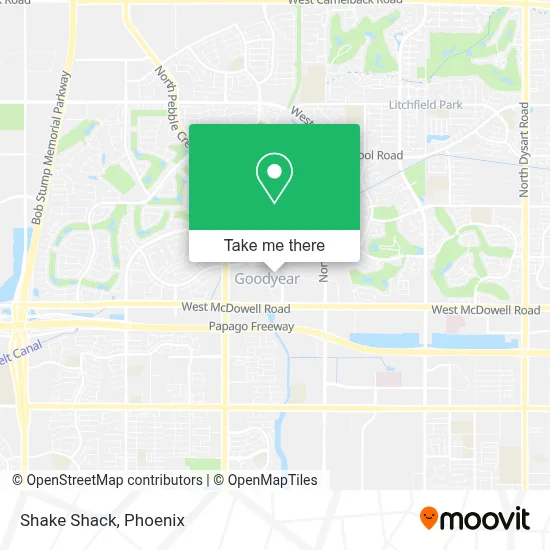Shake Shack map