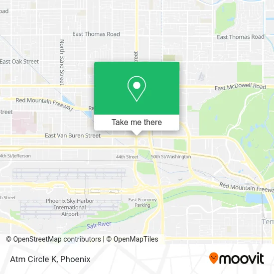 Atm Circle K map