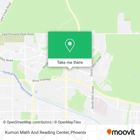 Kumon Math And Reading Center map