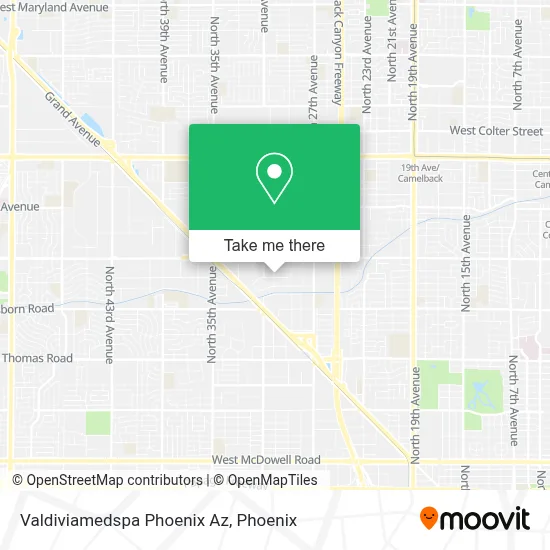 Valdiviamedspa Phoenix Az map