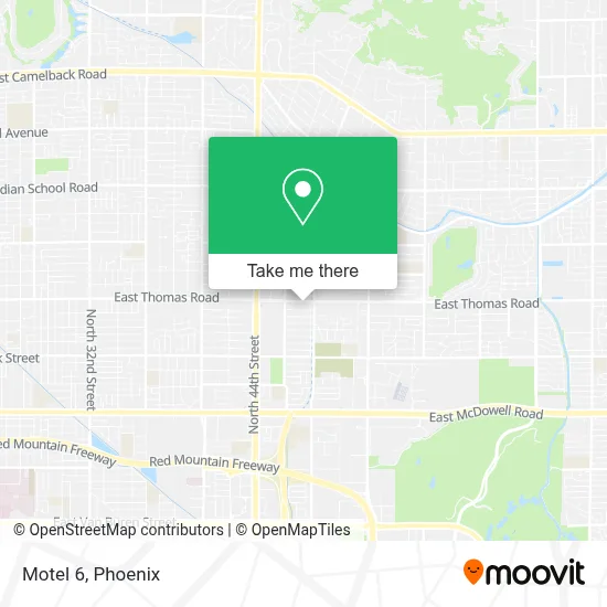 Motel 6 map