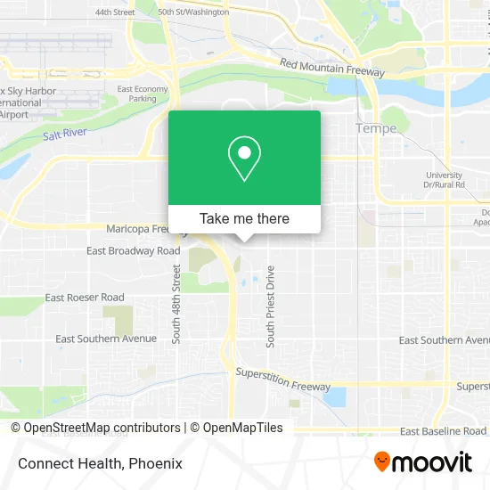 Connect Health map
