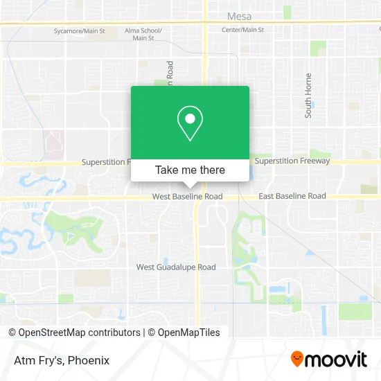 Atm Fry's map