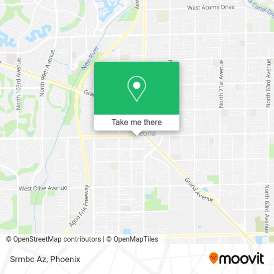 Srmbc Az map