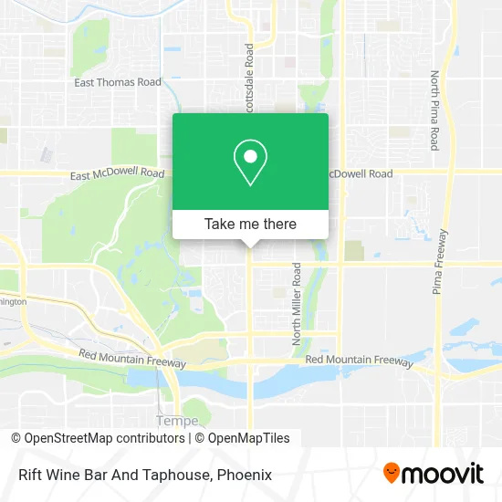 Rift Wine Bar And Taphouse map