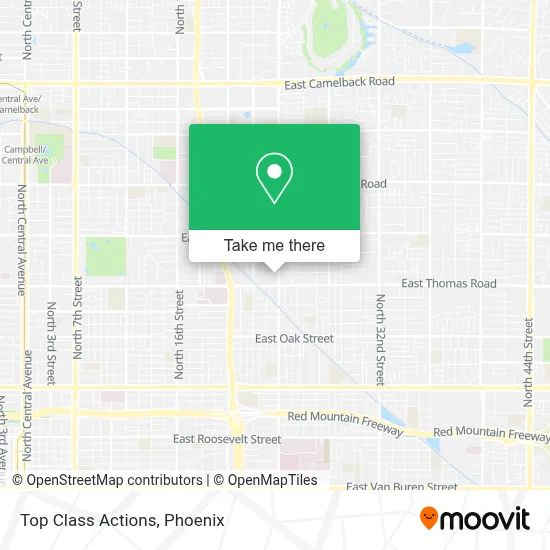 Top Class Actions map